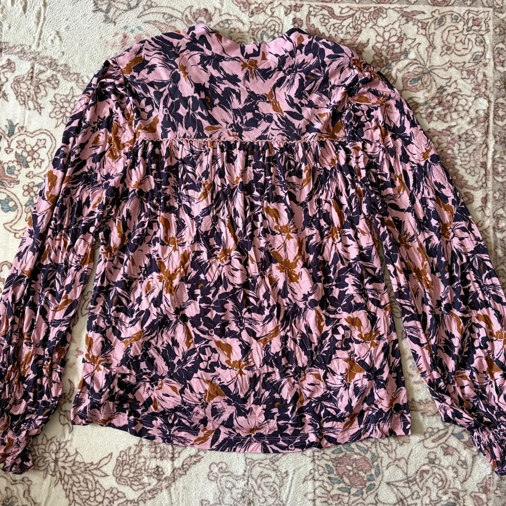 SOLD Anthropologie BI-nk Stephanie Long-Sleeve Top Medium - Picture 6 of 9
